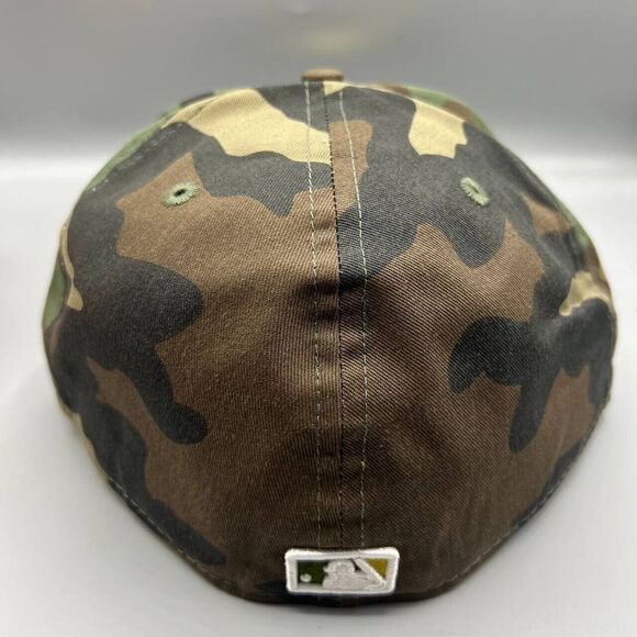 Cleveland Indians Guardians Hat Men 8 Camo 59Fifty New Era Fitted Cap New‎